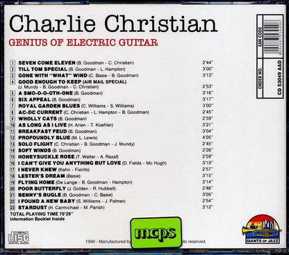 Charlie Christian - Genius Of Electric Guitar (with Benny Goodman, Count Basie, Etc.) [New CD]