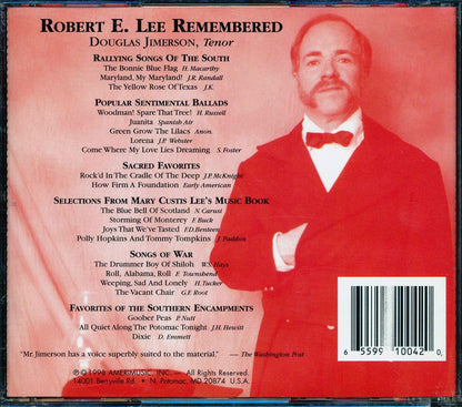 Douglas Jimerson - Robert E. Lee Remembered [New CD]