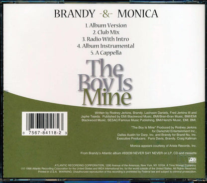Brandy & Monica - The Boy Is Mine (EP, 5 Tracks) [New CD]