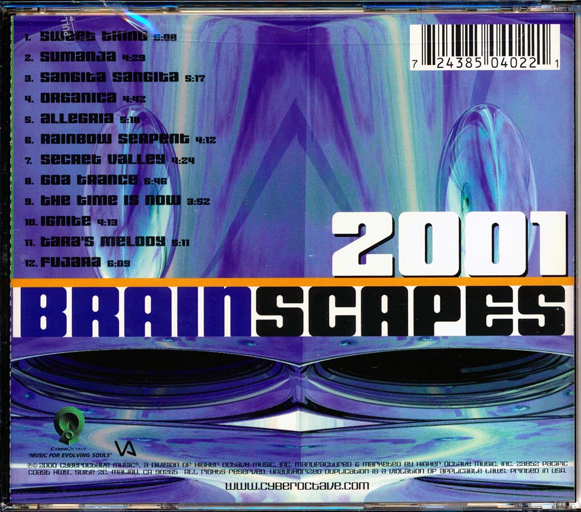 Brainscapes - 2001 [New CD]