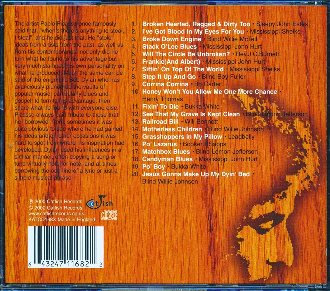 Blind Willie McTell, Leadbelly, Blind Lemon Jefferson, Etc. - The Early Blues Roots Of Bob Dylan (20 tracks) [New CD]