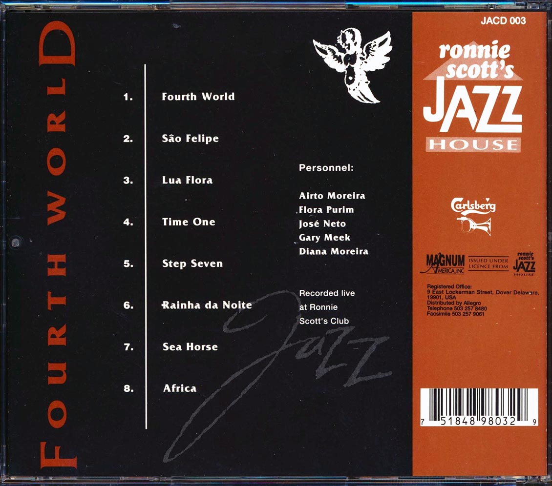 Fourth World - Recorded Live At Ronnie Scott's Club [New CD]