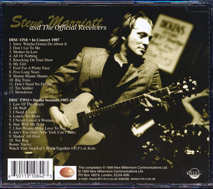 Steve Marriott - Steve Marriott & The Official Receivers (23 tracks) (2xCD) [New CD]