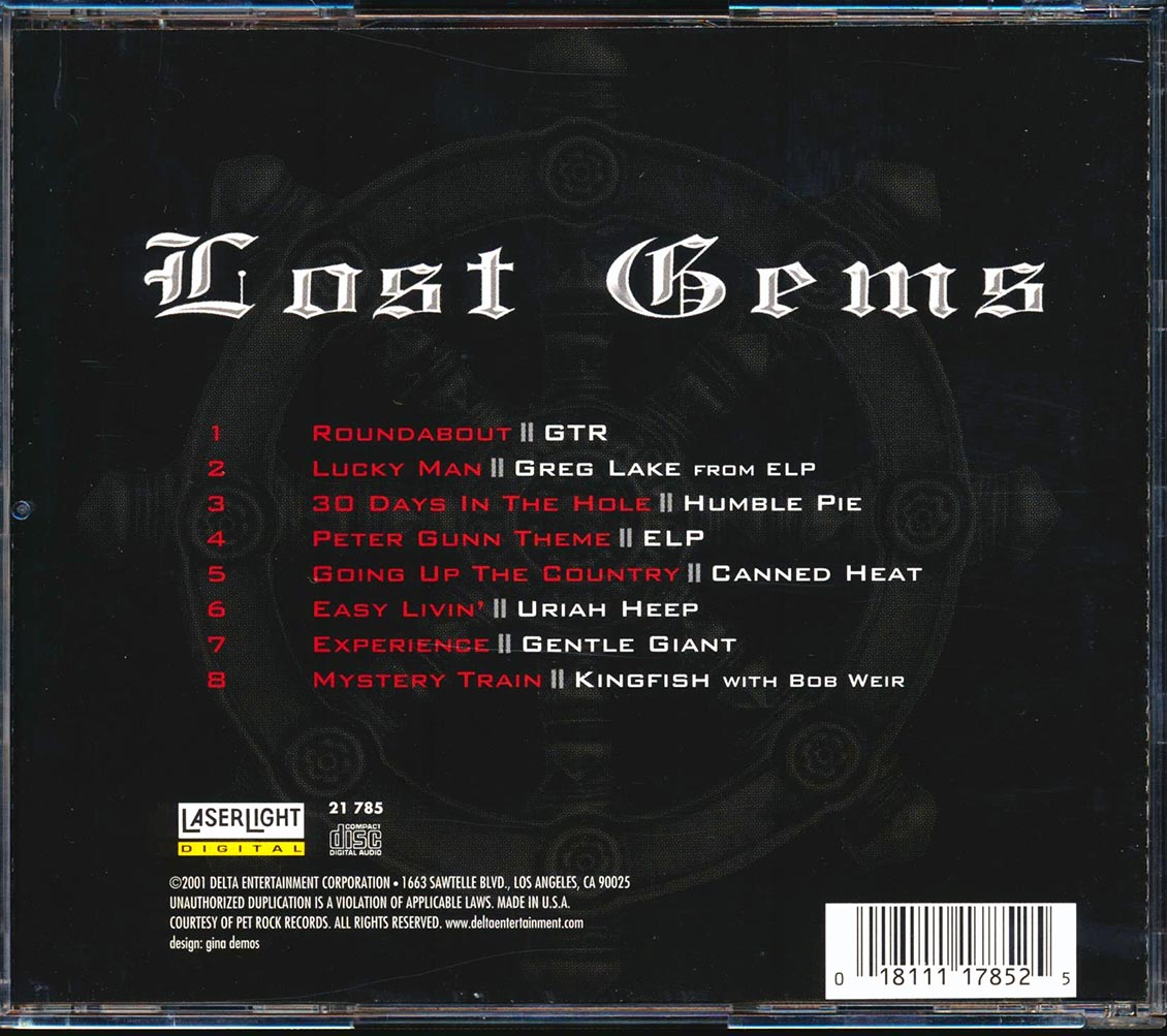Canned Heat, GTR, Uriah Heep, Gentle Giant, Etc. - Lost Gems [New CD]