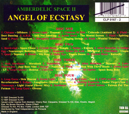 Hawkwind, Optic Eye, Chicane, Carl Cox, Josh Abrahams, Loop Guru, Etc. - Amberdelic Space 2: Angel Of Ecstasy (40 tracks) (4xCD) [New CD]