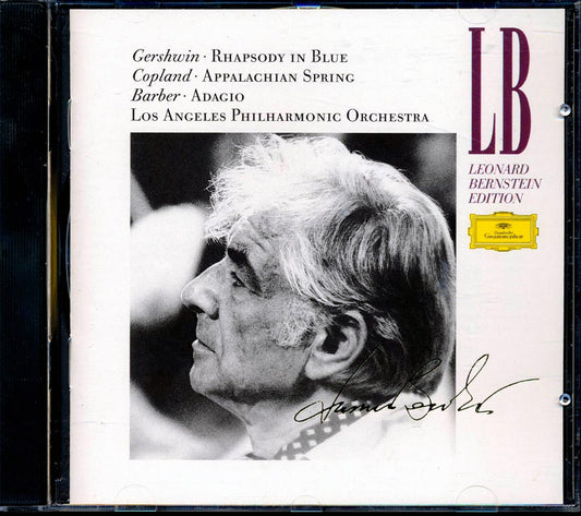 Gershwin, Copland, Barber - Rhapsody In Blue + Appalachian Spring + Adagio: Los Angeles Philharmonic Orchestra (leonard Bernstein Edition) [New] [New CD]