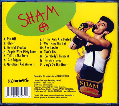 Sham 69 - Green Eggs And Sham: Live [New CD]