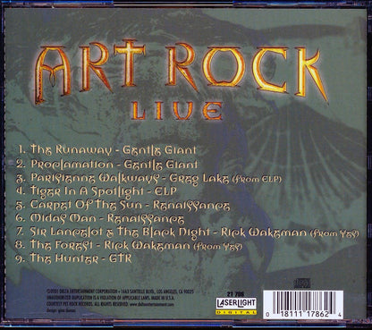 Gentle Giant, ELP, Renaissance, GTR, Rick Wakeman, Greg Lake - Art Rock Live [New CD]