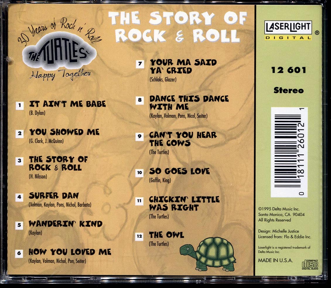 The Turtles - The Story Of Rock & Roll [New CD]