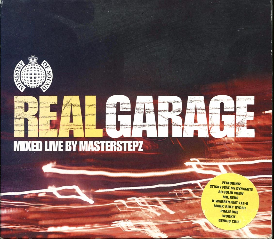 Mr. Reds, So Solid Crew, Genuis Cru, Wookie, Etc. - Real Garage Mixed Live By Masterstepz (40 tracks) (2xCD) (incl. large booklet) [New] [New CD]