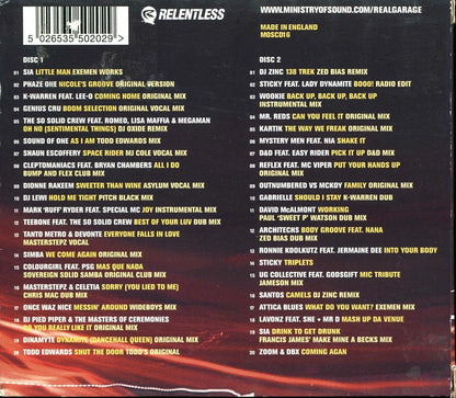 Mr. Reds, So Solid Crew, Genuis Cru, Wookie, Etc. - Real Garage Mixed Live By Masterstepz (40 tracks) (2xCD) (incl. large booklet) [New CD]