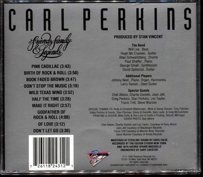 Carl Perkins - Friends, Family & Legends [New CD]