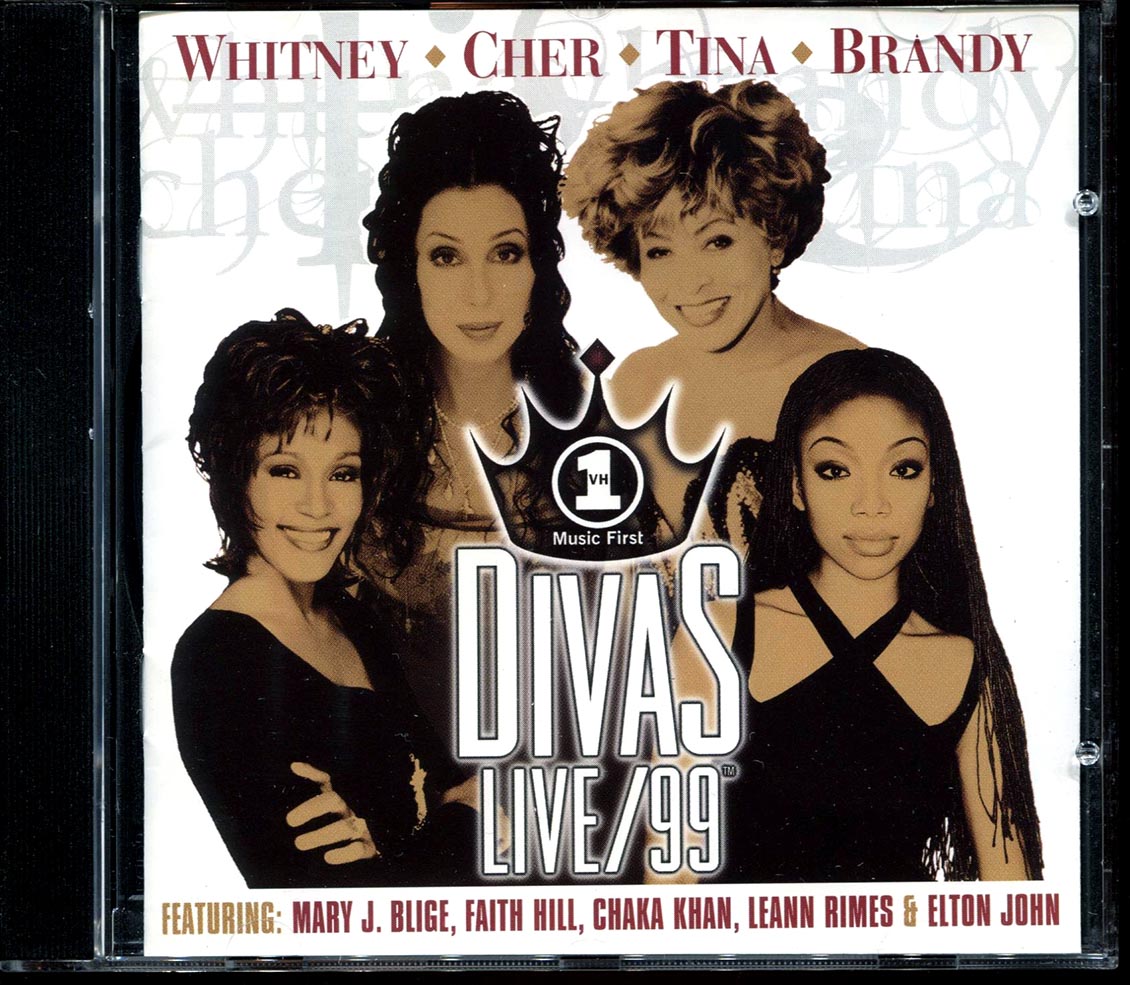 Whitney Houston, Cher, Tina Turner, Brandy, Elton John, Etc. - Divas Live 99 [New] [New CD]