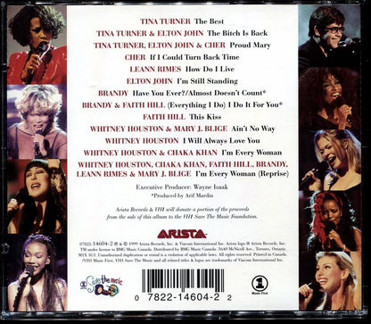 Whitney Houston, Cher, Tina Turner, Brandy, Elton John, Etc. - Divas Live 99 [New CD]