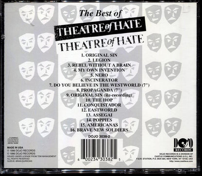 Theatre Of Hate - The Best Of Theatre Of Hate [New CD]