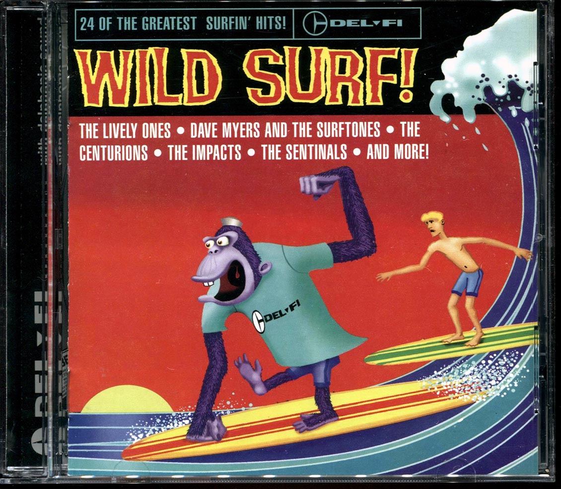 Lively Ones, The Sentinals, The Impacts, The Surfaris, Etc. - Wild Surf! (24 tracks) [New] [New CD]