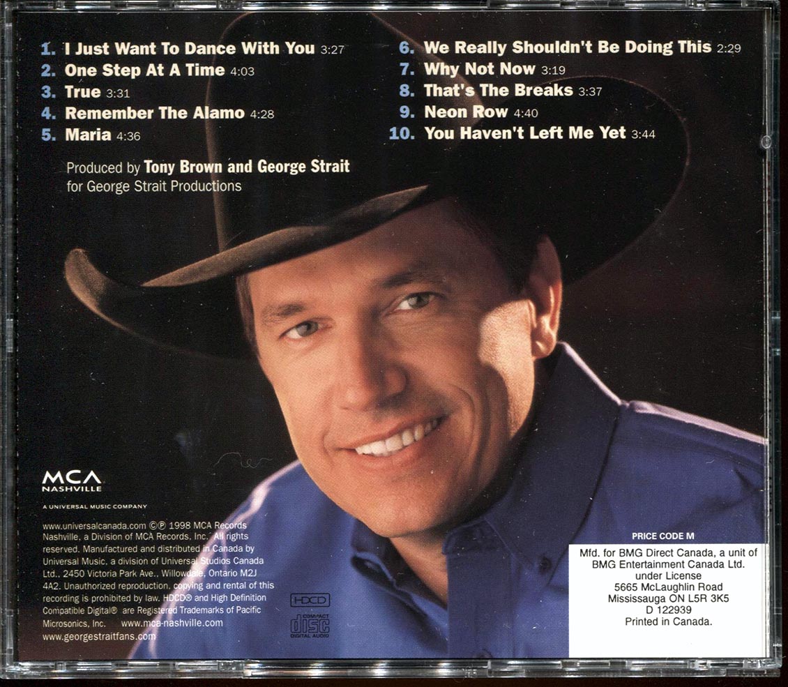 George Strait - One Step At A Time [New CD]