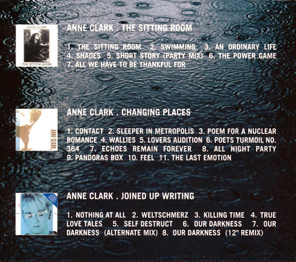 Anne Clark - The Last Emotion (The Sitting Room + Changing Places + Joined Up Writing) (26 tracks) (3xCD) [New CD]