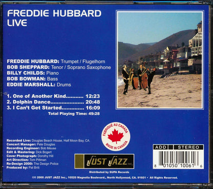 Freddie Hubbard - Live [New CD]