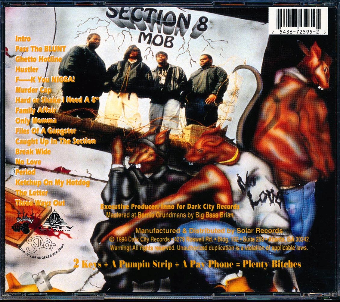 Section 8 Mob - Controlled Dangerous Substance [New CD]