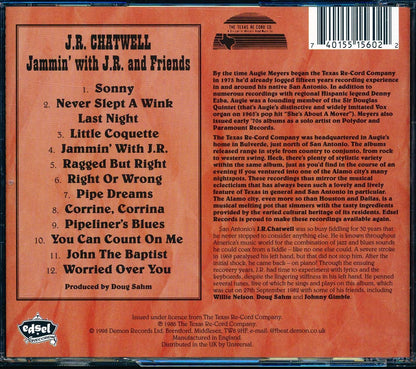 JR Chatwell, Willie Nelson - Jammin' With JR And Friends [New CD]