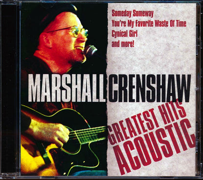 Marshall Crenshaw - Greatest Hits Acoustic [New CD]