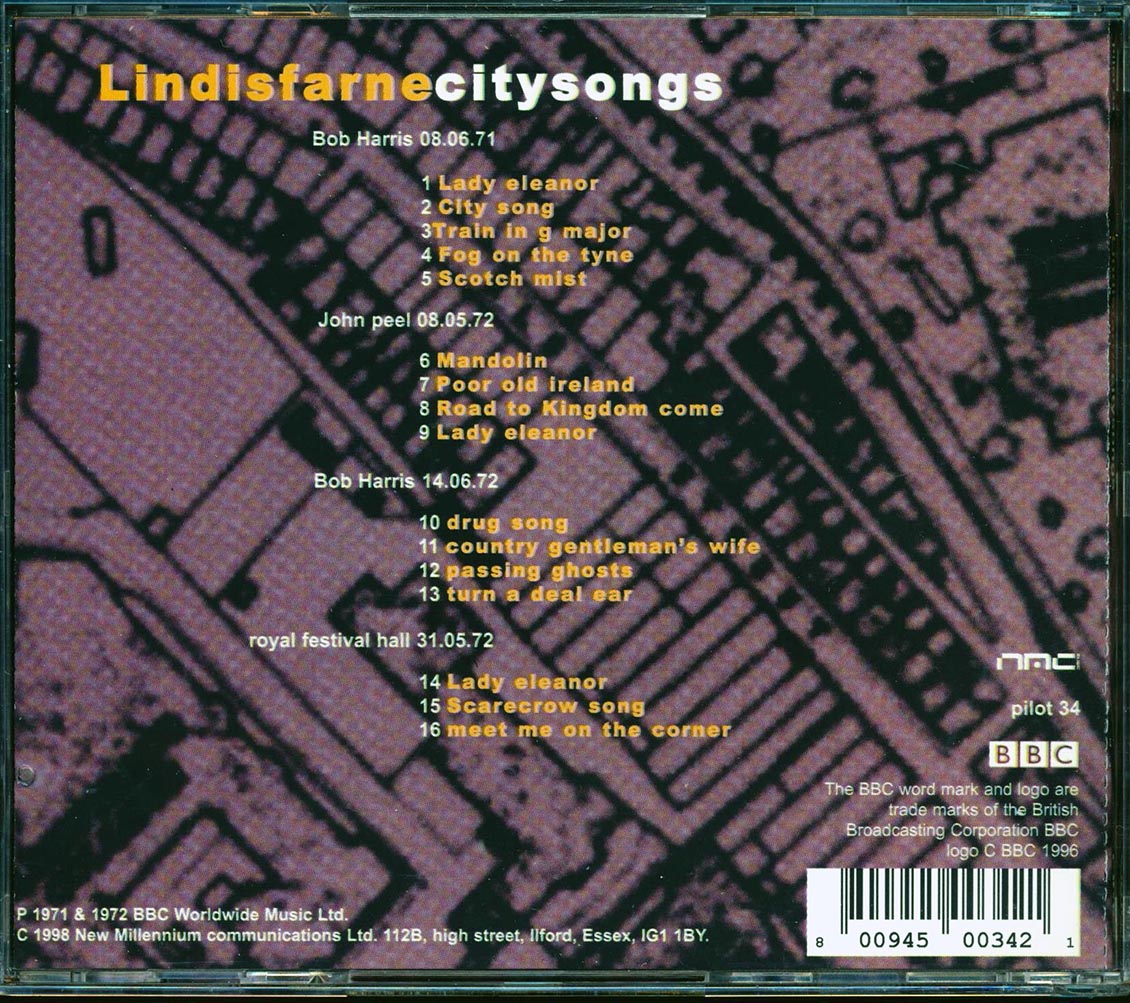 Lindisfarne - City Songs [New CD]
