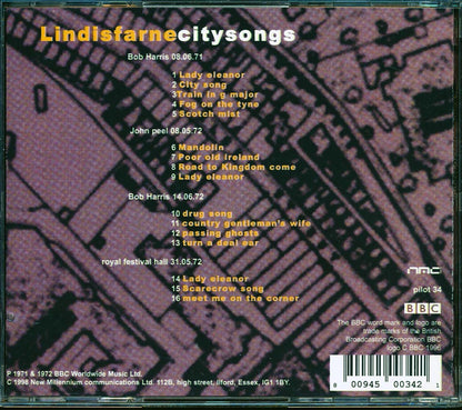 Lindisfarne - City Songs [New CD]