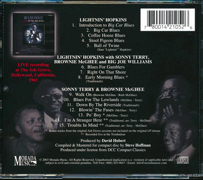 Lightnin' Hopkins, Sonny Terry & Brownie McGhee, Big Joe Williams - Blues Hoot: Live At The Ash Grove [New CD]