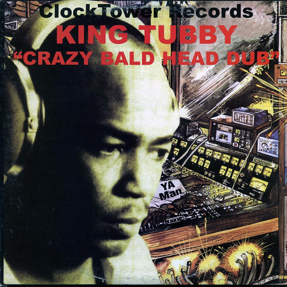 King Tubby, The Roots Radics - Crazy Bald Head Dub [New Vinyl Record LP]