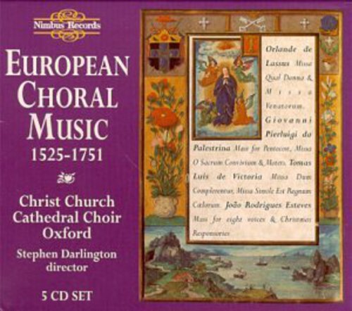 European Choral Music 1525-1751 / Various - European Choral Music: 1525-1751 / Various [CD]