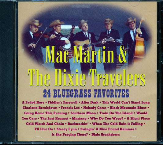 Mac Martin & The Dixie Travelers - 24 Bluegrass Favorites [New CD]