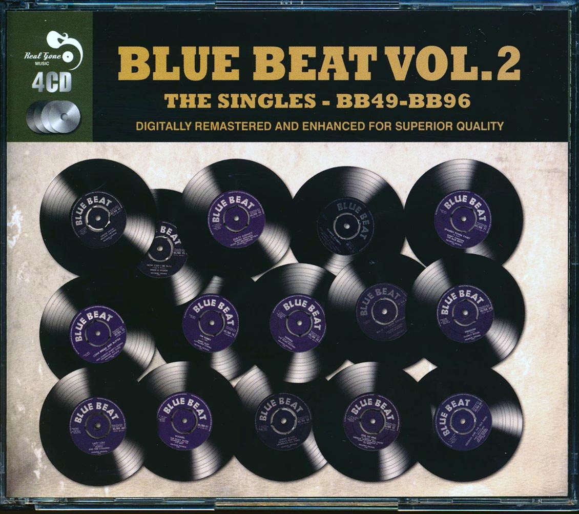 Roland Alphonso, Drumbago All Stars, Theo Beckford, Derrick Morgan, Etc. - Blue Beat Volume 2: The Singles BB49-BB96 (96 tracks) (4xCD) [New] [New CD]