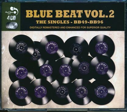 Roland Alphonso, Drumbago All Stars, Theo Beckford, Derrick Morgan, Etc. - Blue Beat Volume 2: The Singles BB49-BB96 (96 tracks) (4xCD) [New CD]