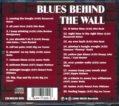 Roosevelt Sykes, Junior Wells, Big Joe Turner, Otis Rush, Etc. - Blues Behind The Wall: East Berlin 1966 [New CD]