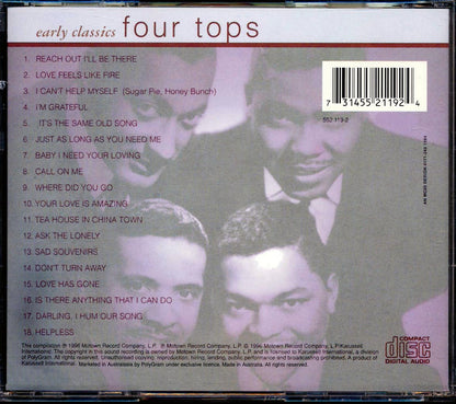 The Four Tops - Tamla Mowtown Early Classics [New] [New CD]