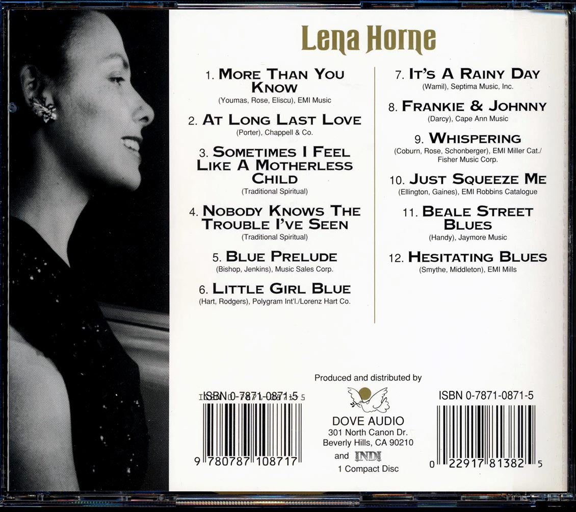 Lena Horne - Whispering (ltd. ed.) [New CD]