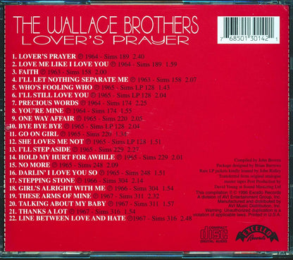 The Wallace Brothers - Lover's Prauer: Their Complete Sims Recordings (incl. large booklet) [New CD]