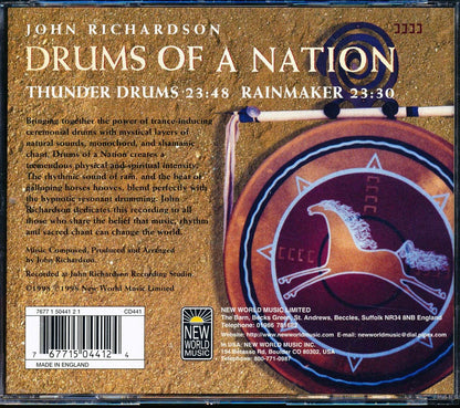 John Richardson - Drums Of A Nation [New CD]