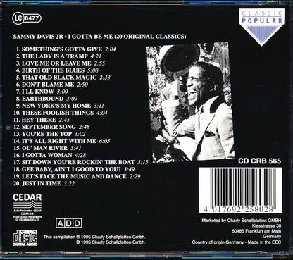 Sammy Davis Jr. - I Gotta Be Me (20 tracks) [New CD]