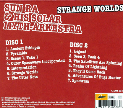 Sun Ra & His Solar Myth-Arkestra - Strange Worlds (2 albums on 2 CDs) (2xCD) [New CD]