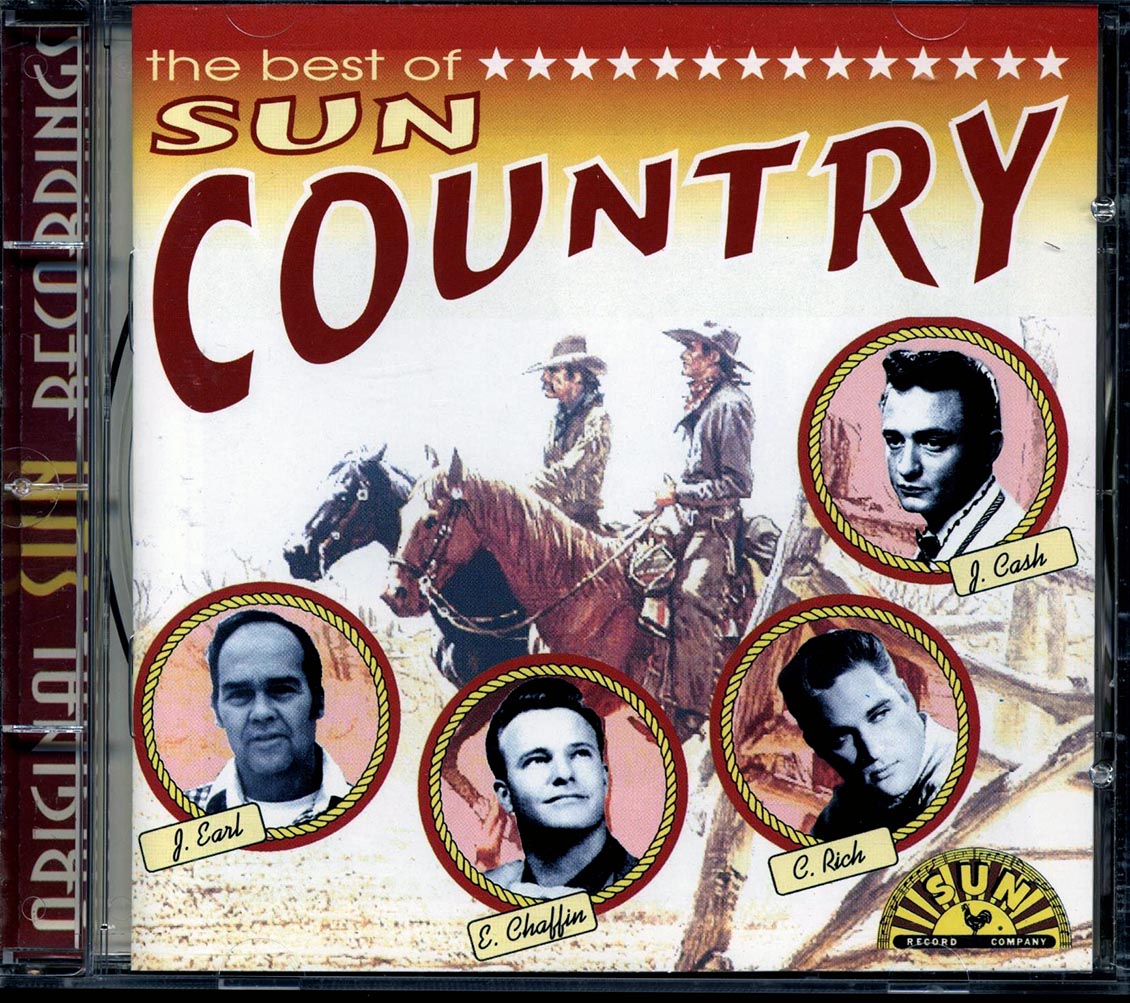 Carl Perkins, Jerry Lee Lewis, Johnny Cash, Charlie Rich, Etc. - The Best Of Sun Country (25 tracks) [New] [New CD]