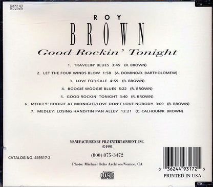 Roy Brown - Good Rockin' Tonight [New CD]
