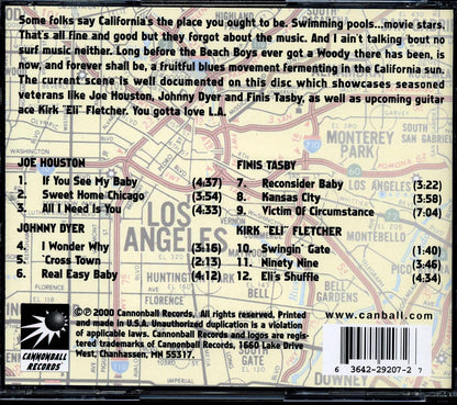 Joe Houston, Johnny Dyer, Finis Tasby, Kirk Eli Fletcher - Blues Across America: The Los Angeles Scene [New CD]