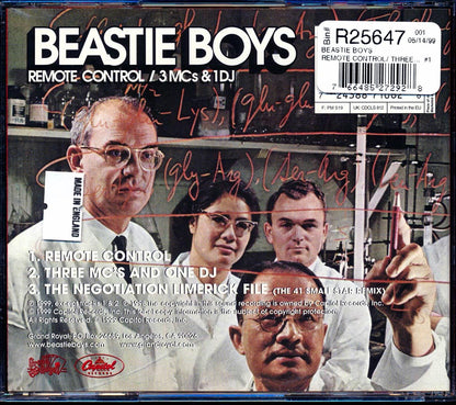 The Beastie Boys - Remote Control / 3MCs & 1 DJ [New CD]