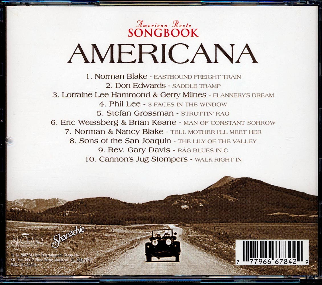Norman Blake, Don Edwards, Phil Lee, Etc. - America Roots Songbook: Americana [New CD]