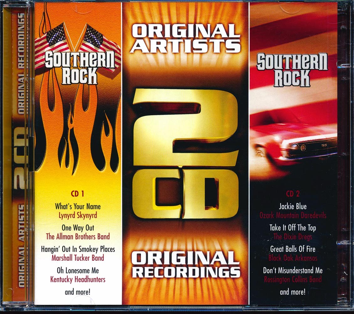 Lynyrd Skynyrd, The Allman Brothers, Joe Ely, The Dixie Dregs, Sea Level, Etc. - Southern Rock (20 tracks) (2xCD) [New] [New CD]