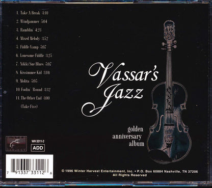 Vassar Clements - Vassar's Jazz: Golden Anniversary Album [New CD]