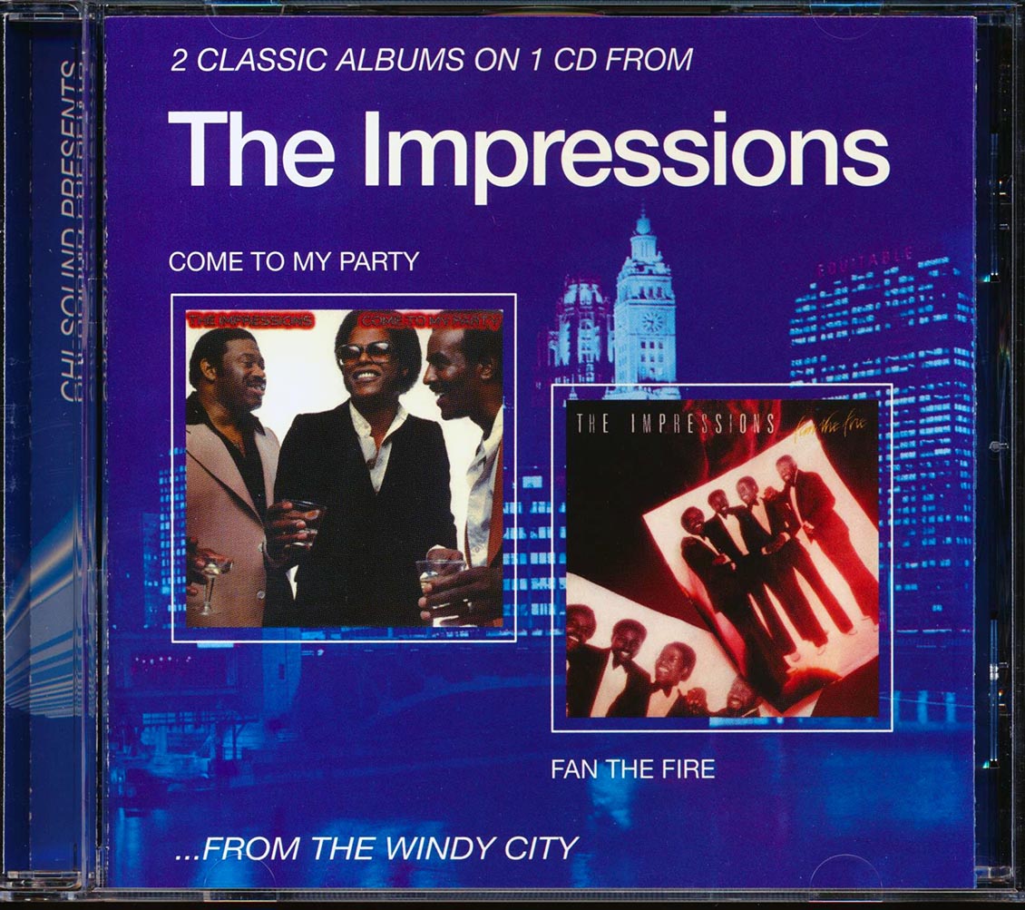 The Impressions - Come To My Party + Fan The Fire (2 albums on 1 CD) [New] [New CD]