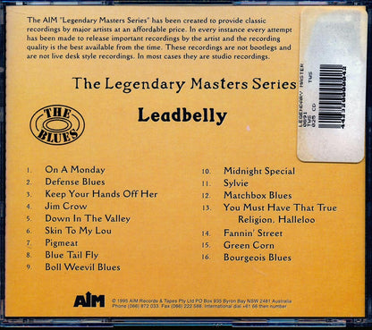 Leadbelly - The Legendary Masters Series: The Blues [New CD]